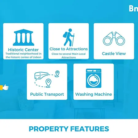 Apartament 2br At Chiado Historical Heart *